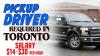 PICKUP DRIVER REQUIRED IN TORONTO