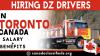 HIRING DZ DRIVERS REQUIRED IN TORONTO