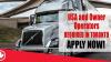 USA and Owner Operators REQUIRED IN TORONTO