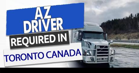 AZ Drivers Needed for Canada-US Long haul