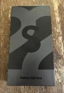 Samsung Galaxy S22 Ultra SM-S908W 128GB Black Unlocked New Seal