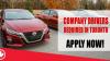 COMPANY DRIVERS REQUIRED IN TORONTO