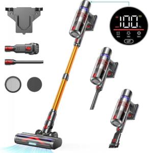 HOMPANY Cordless Vacuum Cleaner, 550W/45Kpa