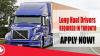 Long Haul Drivers REQUIRED IN TORONTO