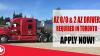 AZ O-O & 2 AZ DRIVER REQUIRED IN TORONTO