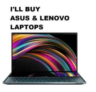Wanted: i buy asus, lenovo laptop (zenbook, vivobook, x1 carbon, yoga)