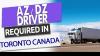 Urgently Hiring AZ/DZ Drivers