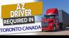 Hiring AZ Truck Drivers SOLO & TEAMS Canada and USA