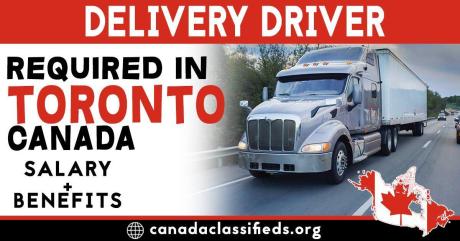 DELIVERY DRIVER REQUIRED IN TORONTO