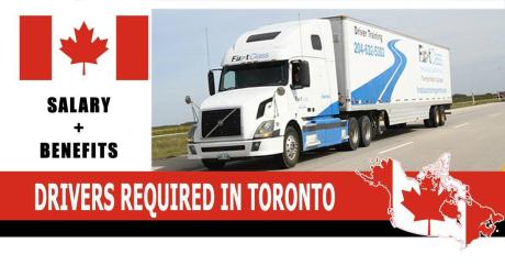 URGENT DRIVERS REQUIRED IN TORONTO