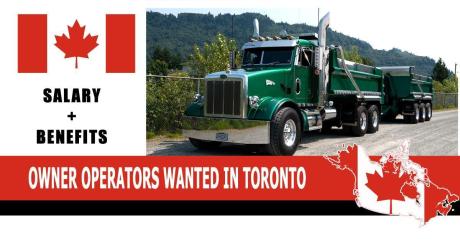 OWNER OPERATORS WANTED IN TORONTO