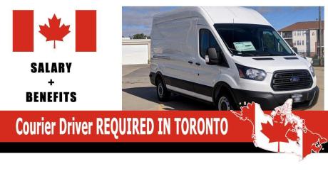 Courier Driver REQUIRED IN TORONTO