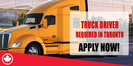 TRUCK DRIVER REQUIRED IN TORONTO