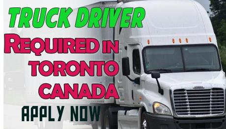 Truck driving job