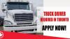 TRUCK DRIVER REQUIRED IN TORONTO