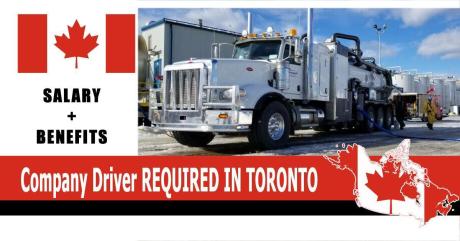 Company Driver REQUIRED IN TORONTO