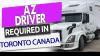 AZ professional drivers for USA/Canada Long-haul.