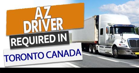 USA AND CANADA WIDE AZ DRIVER NEEDED MIN 2 YEAR EXP