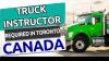 Truck Instructor Job