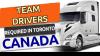 Team drivers needed for California