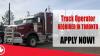 Truck Operator REQUIRED IN TORONTO