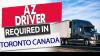 HIRING SINGLE AZ DRIVERS Toronto to Mid West US