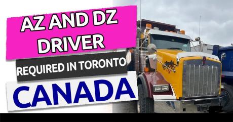 AZ and DZ Driver Needed for Dump Truck