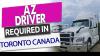 AZ TEAM DRIVER TOR to NOVA SCOTIA .We Will help in OINP or LIMA