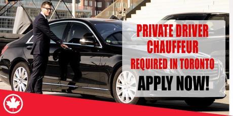 PRIVATE DRIVER CHAUFFEUR REQUIRED IN TORONTO