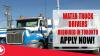 WATER TRUCK DRIVERS REQUIRED IN TORONTO-CANADA