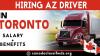 HIRING AZ DRIVER IN TORONTO CANADA