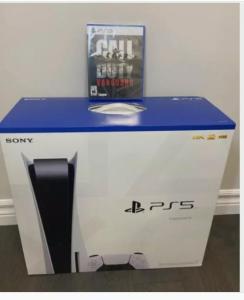 PlayStation 5 Console Disc Edition & choice of game (brand new)