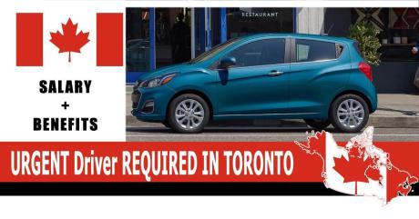 URGENT Driver REQUIRED IN TORONTO