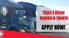 Class 4 Driver REQUIRED IN TORONTO