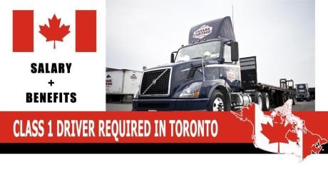CLASS 1 DRIVER REQUIRED IN TORONTO