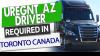 Hiring AZ Truck Drivers TEAMS & SOLO Canada and USA