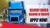 DELIVERY DRIVER REQUIRED IN TORONTO