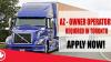 AZ - OWNER OPERATORS REQUIRED IN TORONTO