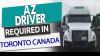Az drivers needed for Canada - US(short & long haul