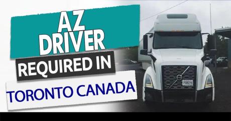 Az drivers needed for Canada - US(short & long haul