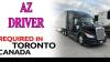 HIRING PART TIME AZ DRIVERS -- TORONTO - MONTREAL