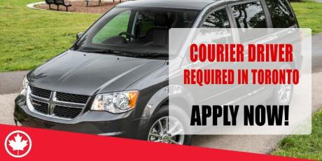 COURIER DRIVER REQUIRED IN TORONTO