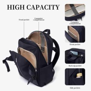 Carry on Backpack Expandable Travel Backpack for Women Student Li