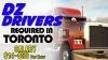 DZ DRIVERS REQUIRED IN TORONTO