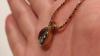 14k Yellow Gold and Diamond Women's Necklace
