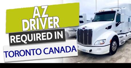 Hiring AZ drivers for Canadawide runs