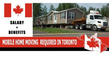 MOBILE HOME MOVING REQUIRED IN TORONTO