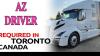 Hiring AZ Drivers in singles for Toronto Montreal runs