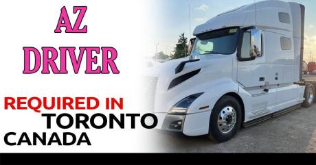 Hiring AZ Drivers in singles for Toronto Montreal runs