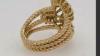 David Yurman gold with diamonds ring